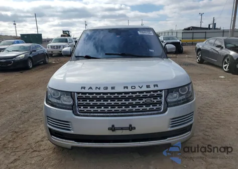 2016 Land Rover Range Rover Hse z USA, uszkodzony, nr VIN SALGS2PFXGA291571